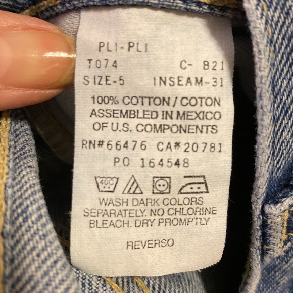 Tommy Hilfiger Women’s 5/31 vintage jeans - Picture 6 of 9